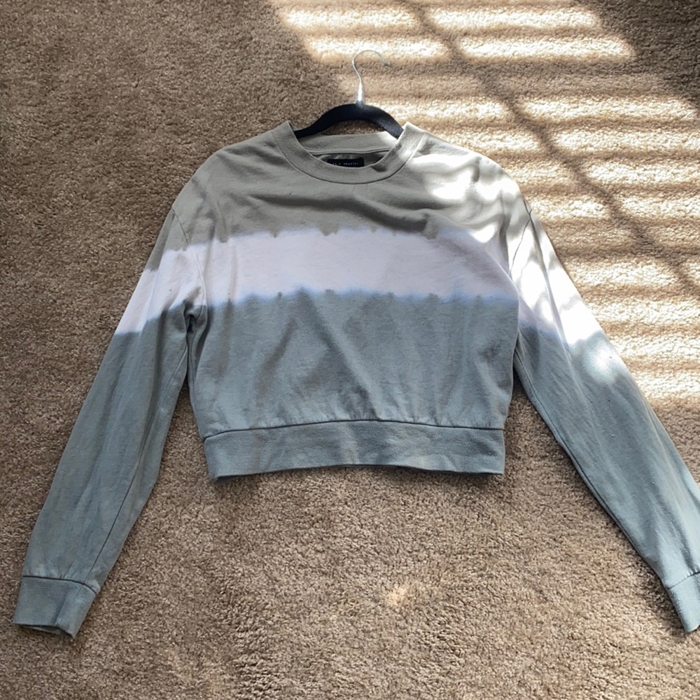 LA hearts tie dye pullover